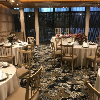 披露宴会場全景