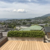 テラスから別角度で