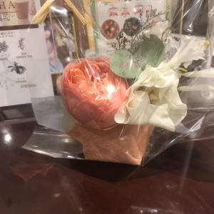 ブライダルフェアー参加者へのお花|530021さんのKIYOMIZU京都東山（キヨミズ京都東山）の写真(776951)