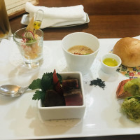 試食用のお料理プレート、どの料理も美味しい！