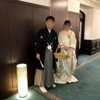 会場前でお見送り