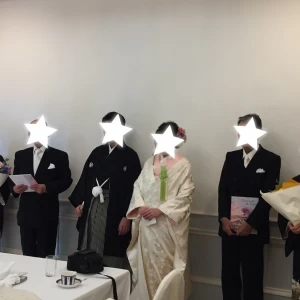 花束贈呈後の謝辞|530232さんのロイヤルガーデンパレス 八王子日本閣の写真(769330)