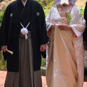 白無垢が生成色のため綿帽子の真っ白が目立ちました|530232さんのRoyal Garden Palace 八王子日本閣の写真(769300)