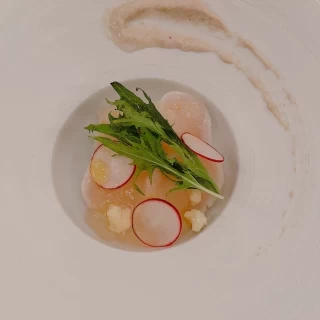 ホタテの前菜