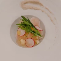 ホタテの前菜