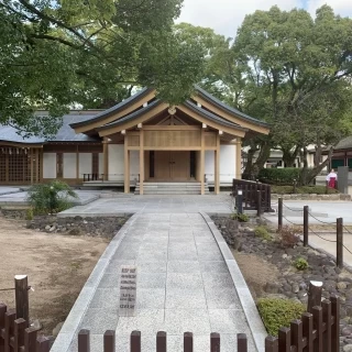 挙式会場の外観です。普段は立ち入り禁止。中はとても綺麗です！