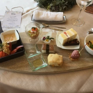 肉が美味しい
写真は海老