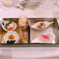 お祝いのアミューズ重箱仕立て