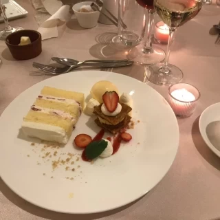 ケーキのプレート