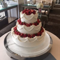 ウェディングケーキもコーディネート可能です。