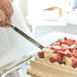 ケーキカット