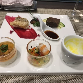 見学時に食べた料理です♡
美味しかったです!!