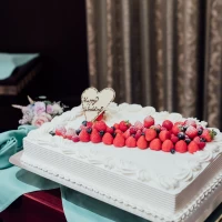 ウェディングケーキ♥️