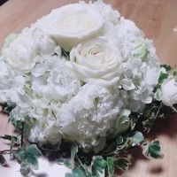 チャペルの祭壇装花⛪️