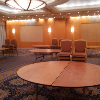 広々とした会場