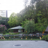 チャペル横の庭
