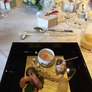はじめにでてくる料理です