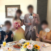 フォトドロップスは式場のものを貸していただきました