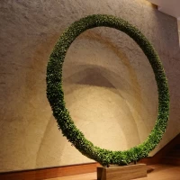 ロビー内のモニュメント
記念撮影をする人が多かった