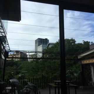 披露宴会場からの景色