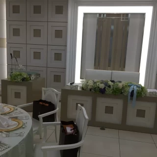 披露宴会場高砂