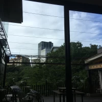 披露宴会場からの景色