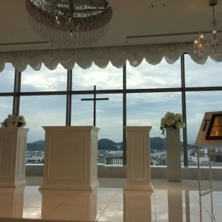 十字架はなくすことも可能。
景色綺麗です。