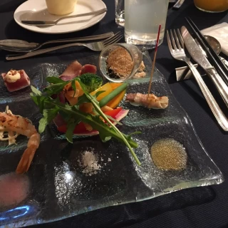 結婚式当日の前菜