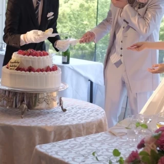 ケーキカット