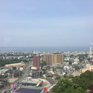 雲海からの景色