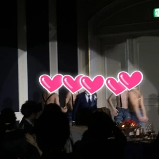 新郎新婦とその家族