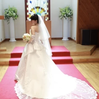この赤の絨毯も決め手のひとつ