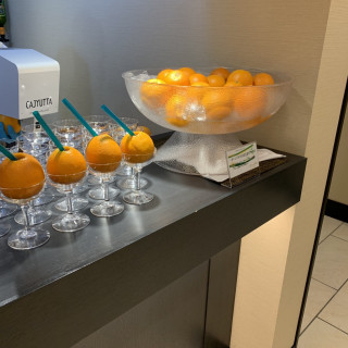 ウェルカムパーティーのドリンクです