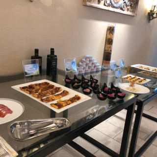 ウェルカムパーティーの料理です