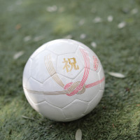 ミニゲームのパターサッカーで使用したサッカーボール