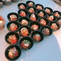 フェアでの料理の一部です