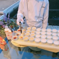 フェアでの料理の一部です