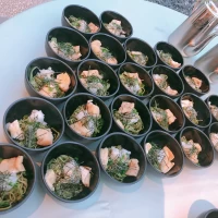 フェアでの料理の一部です