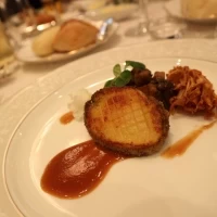 蝦夷アワビのソテー