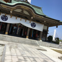 本格神社でとても広くステキな神殿でした。