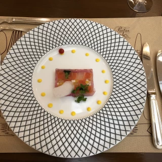試食用の前菜です。