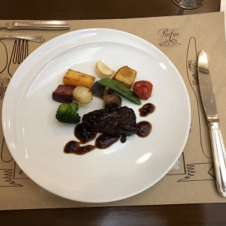 試食用の料理です。