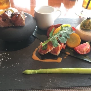 ワンプレートの試食。