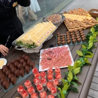 デザートビュッフェ
おつまみ数種類混ぜてもらいました