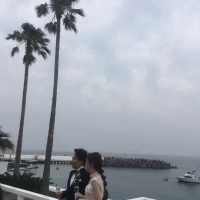 乾杯は外で♪