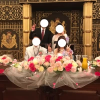 新婦友人との写真