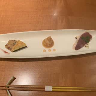 どれも美味しかったが、右端の鴨のハムが特に美味しかった