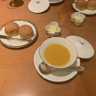 濃厚で美味しい、かぼちゃのスープ