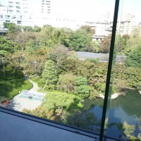 庭園がきれいで癒されます