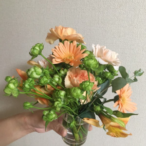 当日の装花のおすそ分け|532922さんのマリエール広島の写真(783129)